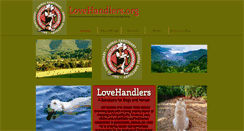 Desktop Screenshot of lovehandlers.org