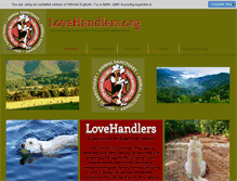 Tablet Screenshot of lovehandlers.org